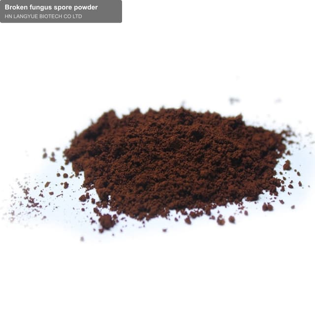 Broken fungus spore powder