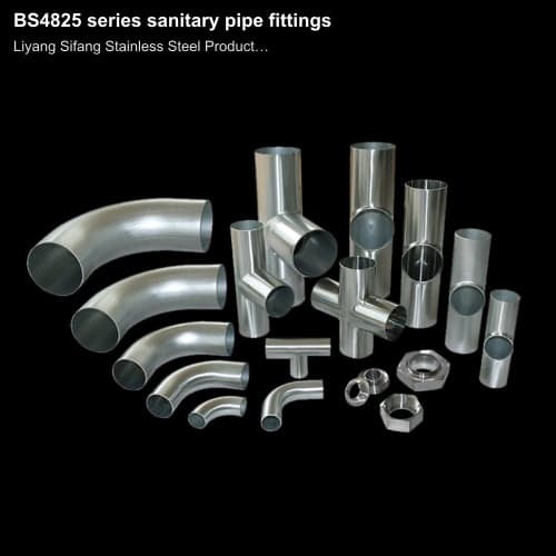 BS4825 series sanitary pipe fittings