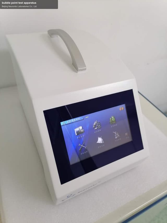 bubble point test apparatus