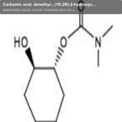 Carbamic acid, dimethyl-, (1R,2R)-2-hydroxycyclohexyl ester, trans-
