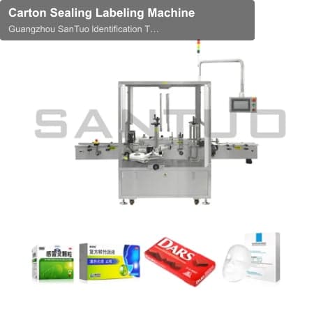Carton Sealing Labeling Machine