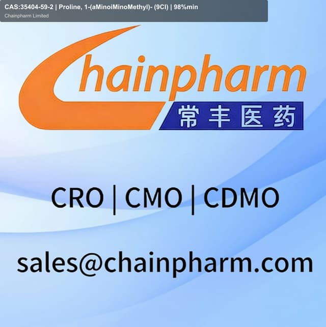 CAS:35404-59-2 | Proline, 1-(aMinoiMinoMethyl)- (9CI) | 98%min