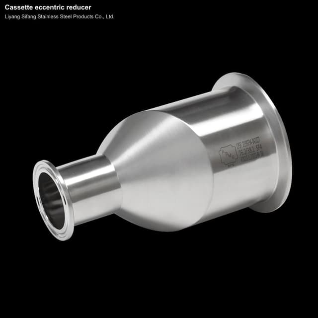 Cassette eccentric reducer