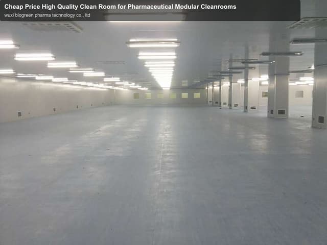 Cheap Price High Quality Clean Room for Pharmaceutical Modular Cleanrooms