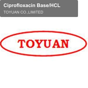 Ciprofloxacin Base/HCL