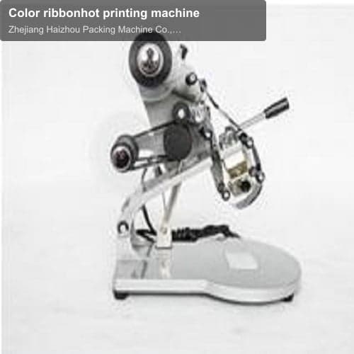 Color ribbonhot printing machine