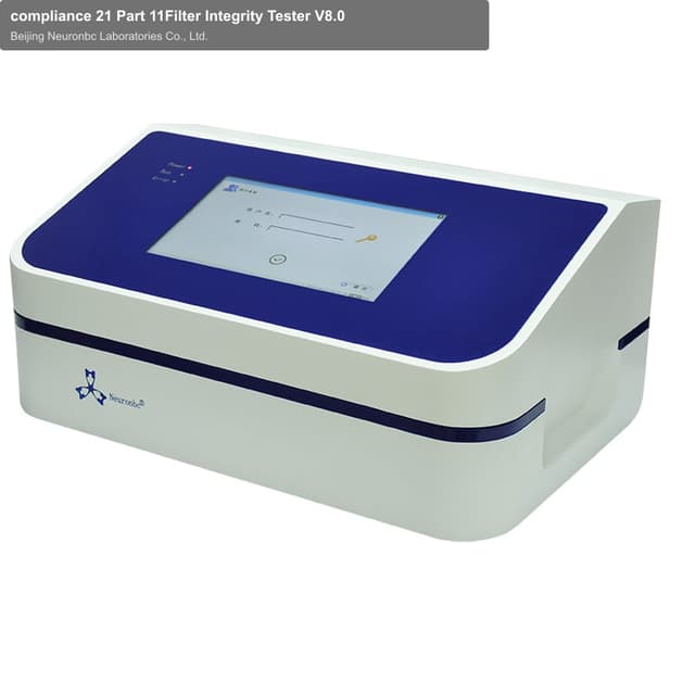 compliance 21 Part 11Filter Integrity Tester V8.0