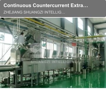Continuous Countercurrent Extraction Complete Set of Equipment