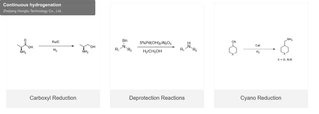 Continuous hydrogenation
