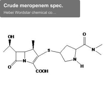 Crude meropenem spec.