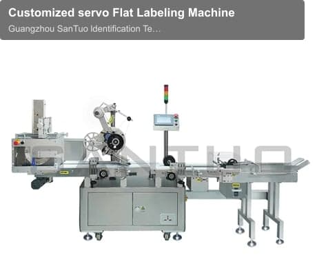 Customized servo Flat Labeling Machine