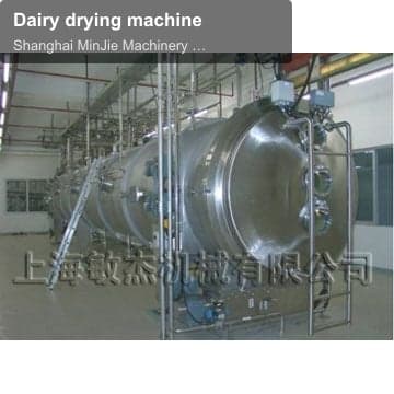Dairy drying machine