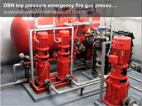 DBN top pressure emergency fire gas pressure water supply equipment