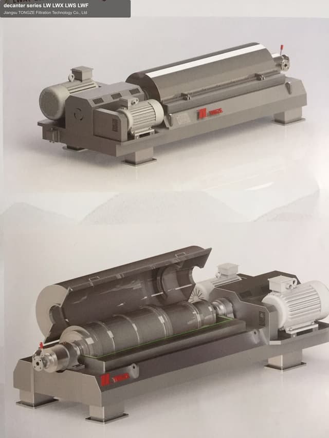 decanter series LW LWX LWS LWF