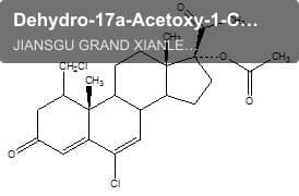 Dehydro-17a-Acetoxy-1-Chloromethyl-6-chloro-6-Progesterone