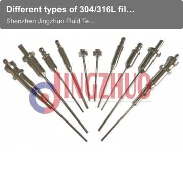 Different types of 304/316L filling needles for liquid filling