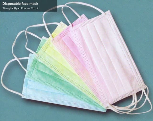 Disposable face mask