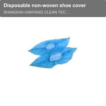 Disposable non-woven shoe cover