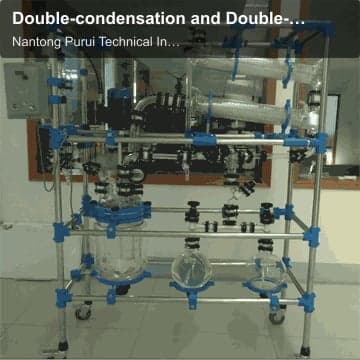 Double-condensation and Double-collection Reaction Kettle
