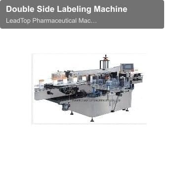 Double Side Labeling Machine