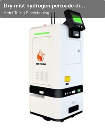Dry mist hydrogen peroxide disinfection robot TL-D500S