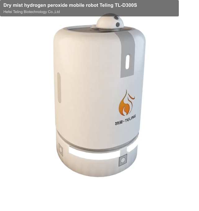 Dry mist hydrogen peroxide mobile robot Teling TL-D300S