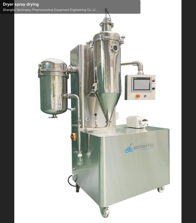 Dryer spray drying