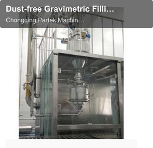 Dust-free Gravimetric Filling Machine