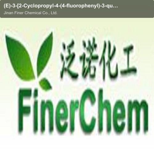 (E)-3-[2-Cyclopropyl-4-(4-fluorophenyl)-3-quinolinyl]-2-propenenitrile