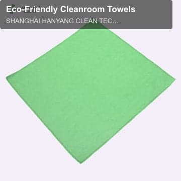 Eco-Friendly Cleanroom Towels