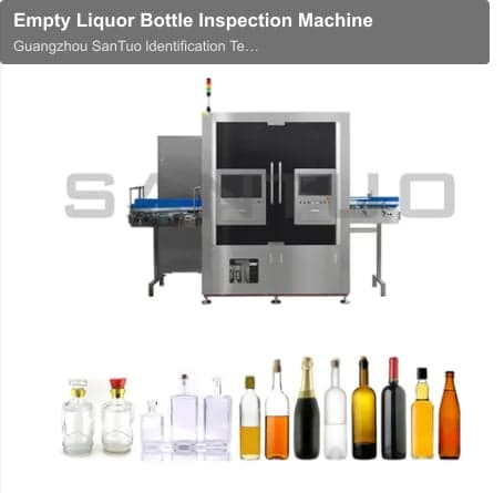 Empty Liquor Bottle Inspection Machine