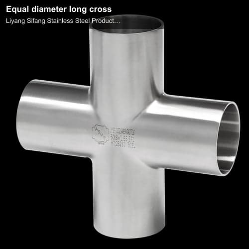 Equal diameter long cross