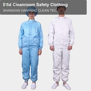 ESd Cleanroom Safety Clothing