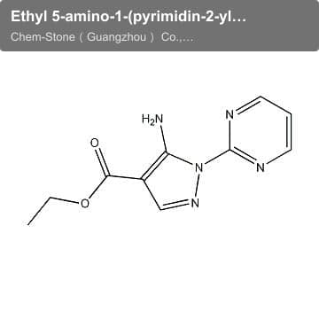 Ethyl 5-amino-1-(pyrimidin-2-yl)-1H-pyrazole-4-carboxylate