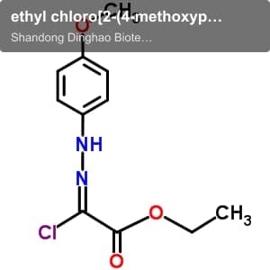 ethyl chloro[2-(4-methoxyphenyl)hydrazinylidene]acetate