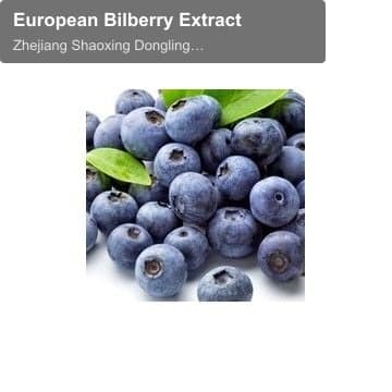 European Bilberry Extract