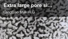 Extra large pore silica gel