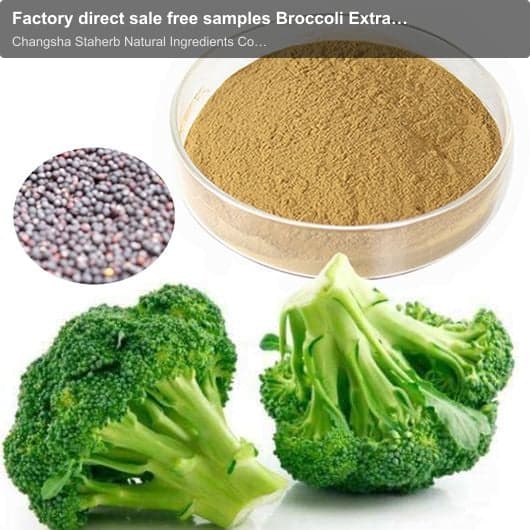Factory direct sale free samples Broccoli Extract sulforaphane 1% -98%