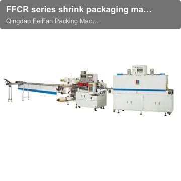 FFCR series shrink packaging machine with bottom film feeding system