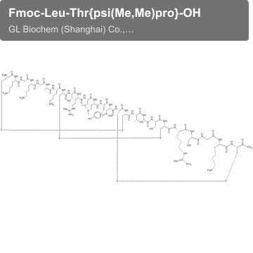 Fmoc-Leu-Thr{psi(Me,Me)pro}-OH