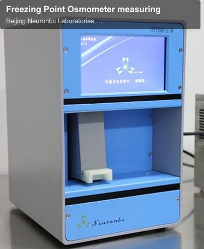 Freezing Point Osmometer measuring