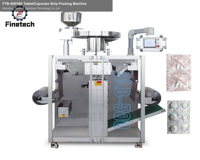 FTB-400/500 Tablet/Capsules Strip Packing Machine