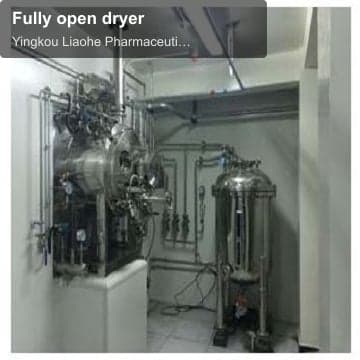 Fully open dryer