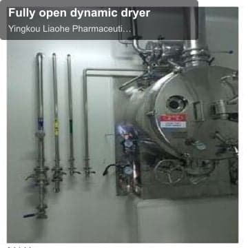 Fully open dynamic dryer