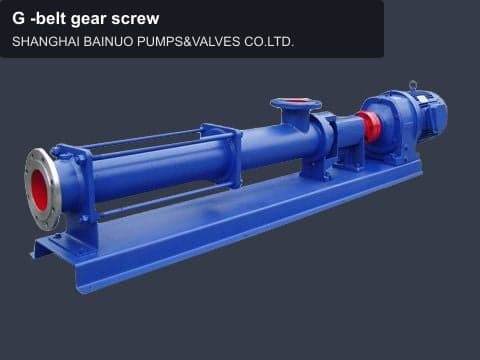 G -belt gear screw