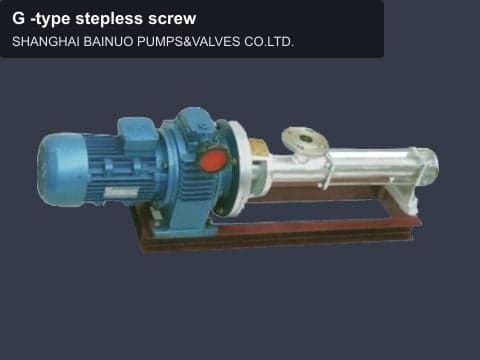 G -type stepless screw