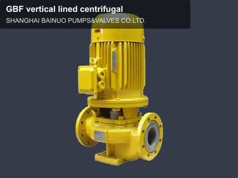 GBF vertical lined centrifugal