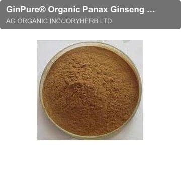GinPure® Organic Panax Ginseng Extract Powder