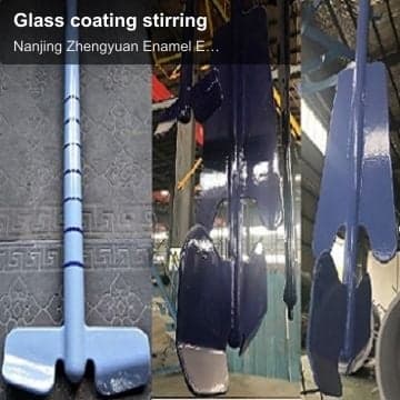 Glass coating stirring