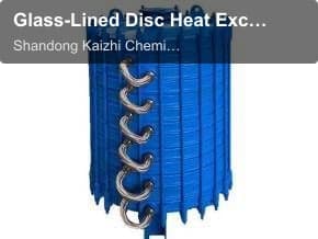 Glass-Lined Disc Heat Exchanger